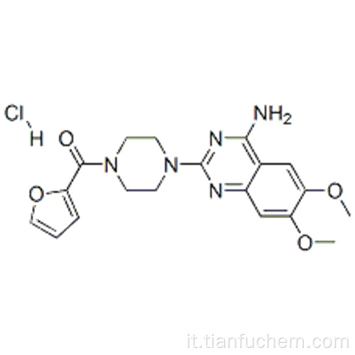 Prazosina cloridrato CAS 19237-84-4